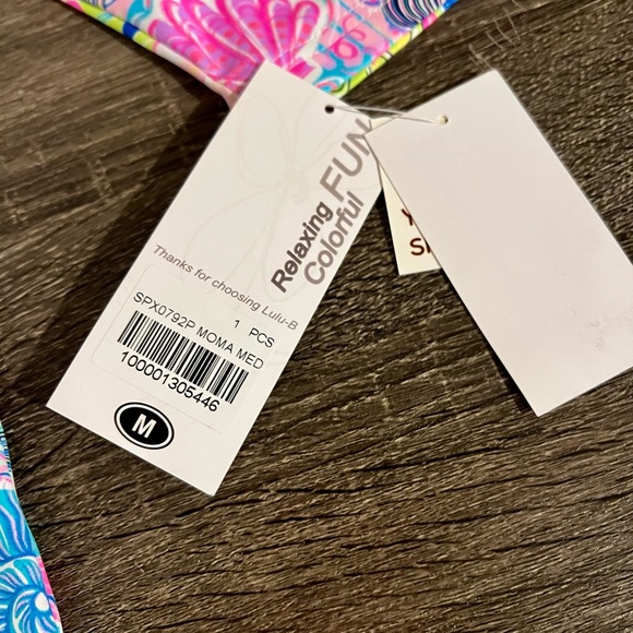 Lulu B UPF 50+ Cooling Sun Shirt Top Medium Colorful Coastal Print - Picture 9 of 12